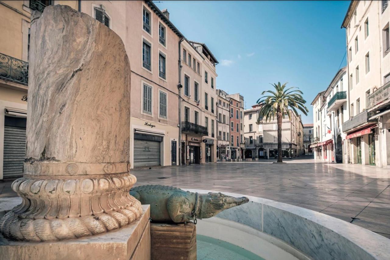 Appartamento L'Escale Cevenole - Terrasse Et Clim Nîmes Esterno foto